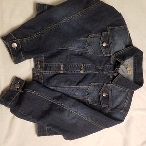 Earl Jean's blue jean jacket